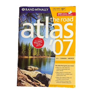 Rand McNally 2007 Road Atlas - Yellow Cover